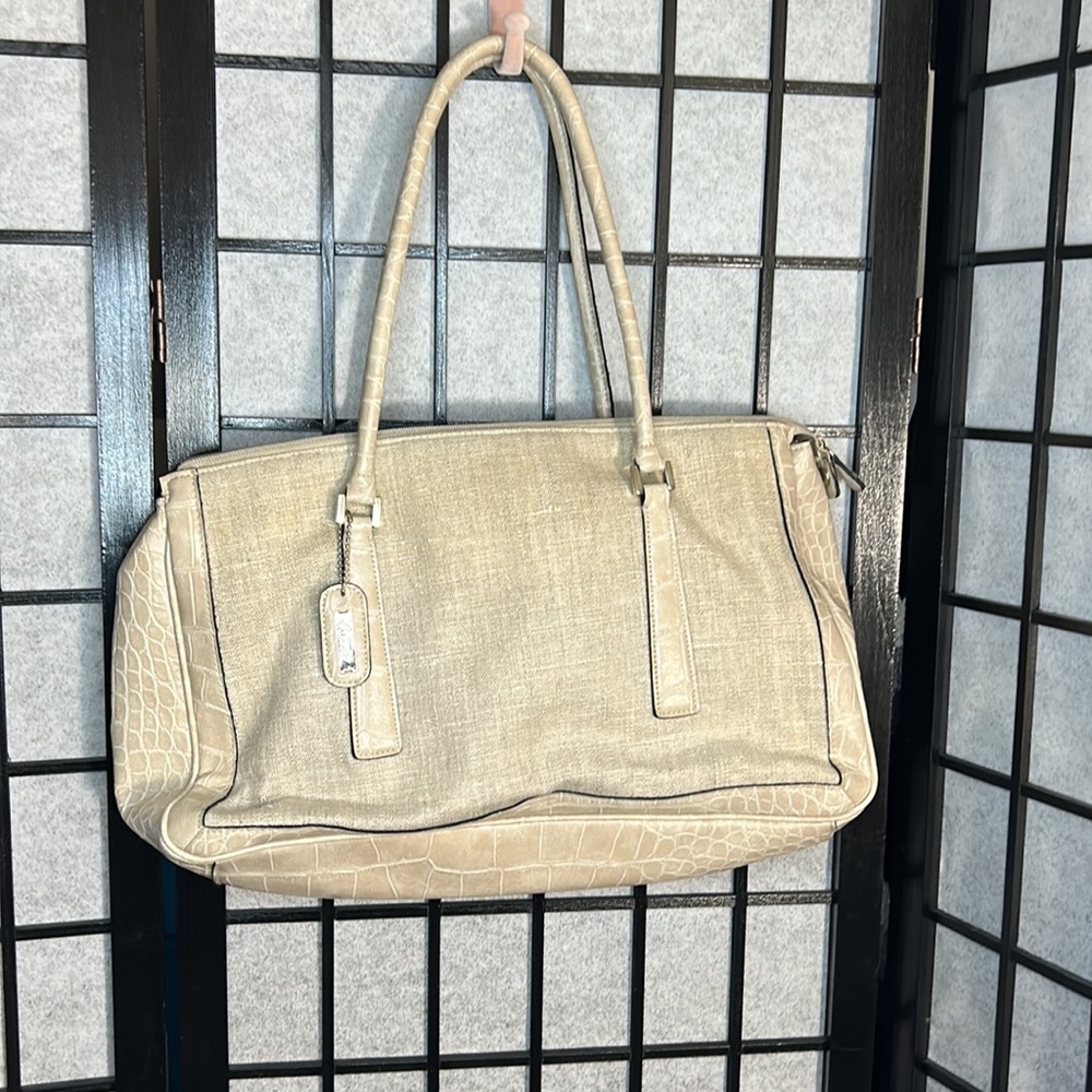 Vintage Cornell Bag, Neutral Color, Pre Loved PLEASE READ THROUGH